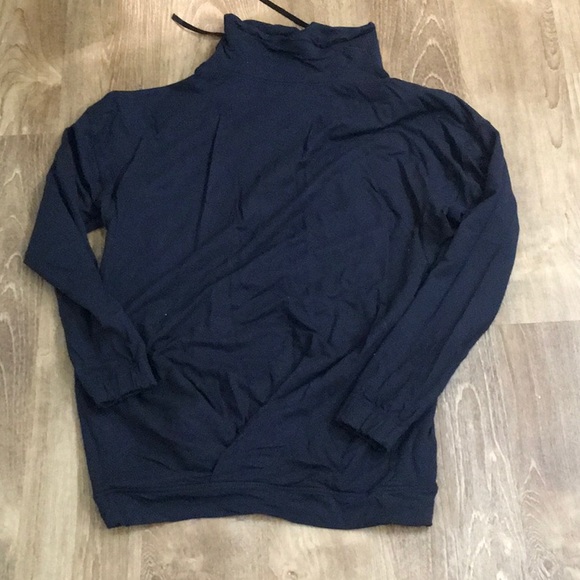 Lululemon black long sleeve high neck shirt! - Picture 2 of 2